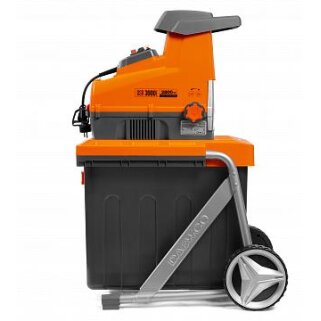 Elektrinis šakų smulkintuvas DAEWOO DSR 3000E, 2,8kW, 60apsis./min, 44mm, 60l 2 Elektrinis šakų smulkintuvas DAEWOO DSR 3000E, 2,8kW, 60apsis./min, 44mm, 60l 2