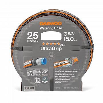 Vandens žarna DAEWOO DWH 5124, 5/8" 15mm ID X 20,5MM OD X 25M 1 Vandens žarna DAEWOO DWH 5124, 5/8" 15mm ID X 20,5MM OD X 25M 1