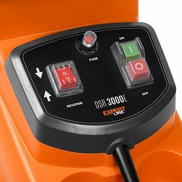 Elektrinis šakų smulkintuvas DAEWOO DSR 3000E, 2,8kW, 60apsis./min, 44mm, 60l 5 Elektrinis šakų smulkintuvas DAEWOO DSR 3000E, 2,8kW, 60apsis./min, 44mm, 60l 5