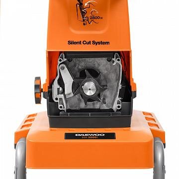 Elektrinis šakų smulkintuvas DAEWOO DSR 3000E, 2,8kW, 60apsis./min, 44mm, 60l 9 Elektrinis šakų smulkintuvas DAEWOO DSR 3000E, 2,8kW, 60apsis./min, 44mm, 60l 9