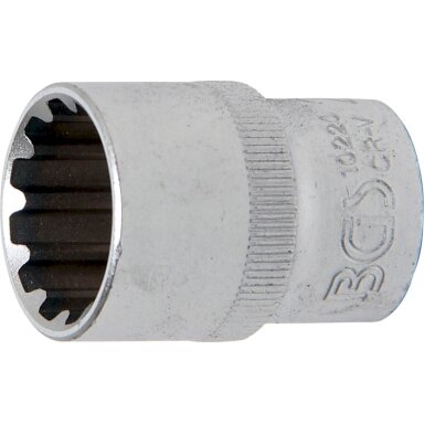 Galvutė daugiafunkcinė 1/2", 20mm (10220) Galvutė daugiafunkcinė 1/2", 20mm (10220)