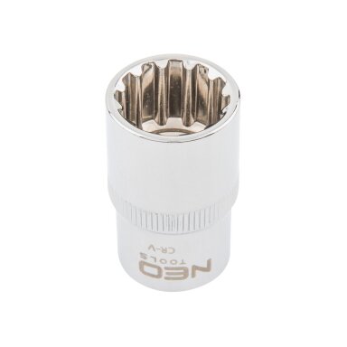 Galvutė dvylikakampė 1/2", 12mm, Galvutė dvylikakampė 1/2", 12mm,