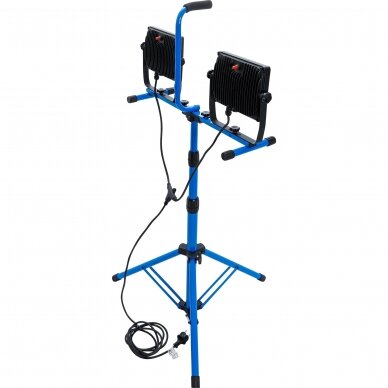 Galingas LED statybinis prožektorius BGS-technic, 2x 7000Lm 3 Galingas LED statybinis prožektorius BGS-technic, 2x 7000Lm 3