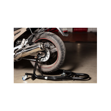 Galinio rato motociklo stovas 1 Galinio rato motociklo stovas 1