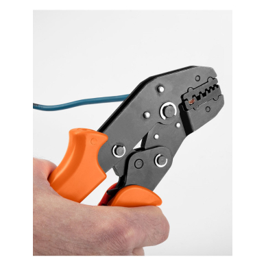 Galinių įvorių užspaudimo replės 0,25-6 mm2 2