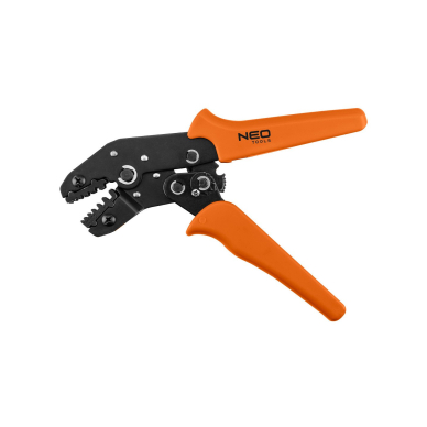 Galinių įvorių užspaudimo replės 0,25-6 mm2 4 Galinių įvorių užspaudimo replės 0,25-6 mm2 4