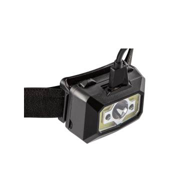 Galvos žibintas, įkraunamas per USB 250 lm COB LED + judesio jutiklis 5