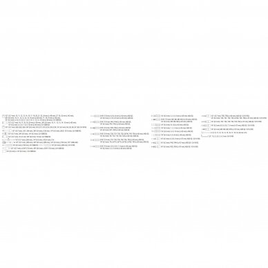 Galvučių ir raktų komplektas Yato 216 vnt. 1/4" + 3/8" + 1/2" 4 Galvučių ir raktų komplektas Yato 216 vnt. 1/4" + 3/8" + 1/2" 4