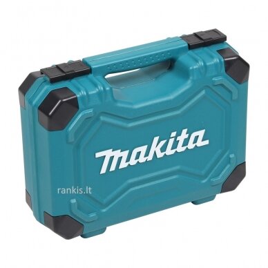 Galvučių, raktų ir antgalių rinkinys Makita E-10899, 76vnt, 3/8" + 1/4" 1 Galvučių, raktų ir antgalių rinkinys Makita E-10899, 76vnt, 3/8" + 1/4" 1
