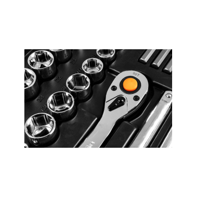 Galvučių rinkinys 1/4", 3/8", 1/2", 233 vnt. 5