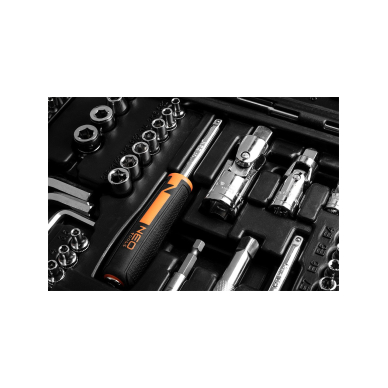 Galvučių rinkinys 1/4", 3/8", 1/2", 233 vnt. 6