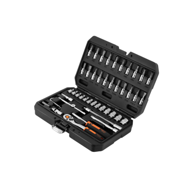 Galvučių rinkinys 1/4", 46 vnt. 2 Galvučių rinkinys 1/4", 46 vnt. 2