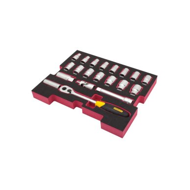 Galvučių rinkinys 20vnt 1/2 Galvučių rinkinys 20vnt 1/2