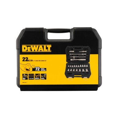 Galvučių rinkinys 22 vnt., DeWalt DWMT19241-1 2