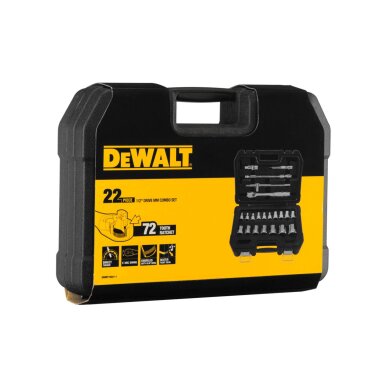 Galvučių rinkinys 22 vnt., DeWalt DWMT19241-1 4