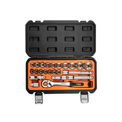 Galvučių rinkinys 23vnt 1/2" 1