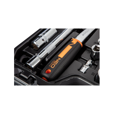 Galvučių rinkinys 82 vnt. rinkinys, 1/2", 1/4" 5