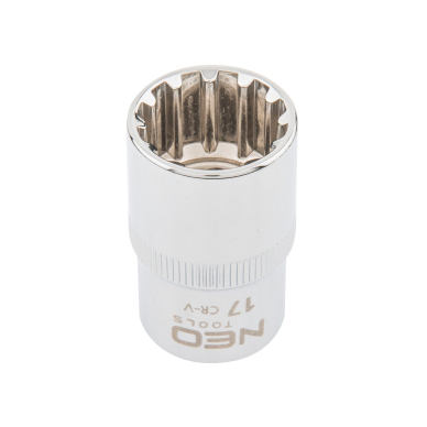 Galvutė dvylikakampė 1/2", 17mm,