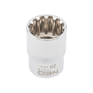 Galvutė dvylikakampė 1/2", 20mm,