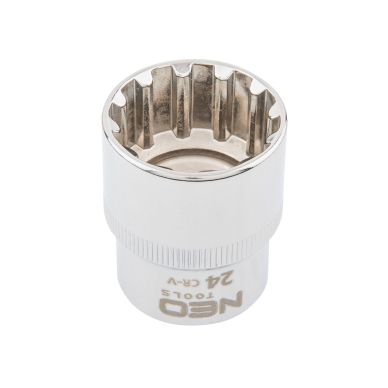 Galvutė dvylikakampė 1/2", 24mm,