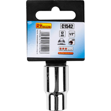Galvutė dvylikakampė 30 mm CV 1/2" "Richmann" Galvutė dvylikakampė 30 mm CV 1/2" "Richmann"