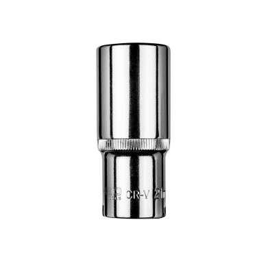 Galvutė šešiakampė ilga 3/8", 21 mm
