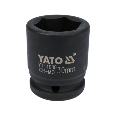 Galvutė smūginė šešiakampė | 20 mm (3/4") | 30 mm (YT-1080)