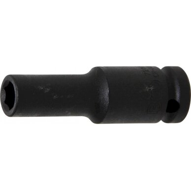 Galvutė smūginė šešiakampė ilga | 12,5 mm (1/2") | 10 mm (7210)