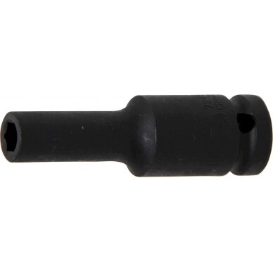 Galvutė smūginė šešiakampė ilga | 12,5 mm (1/2") | 8 mm (7248)
