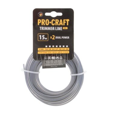 Pjovimo valas ProCraft KV/J-2.4/15, 15 m