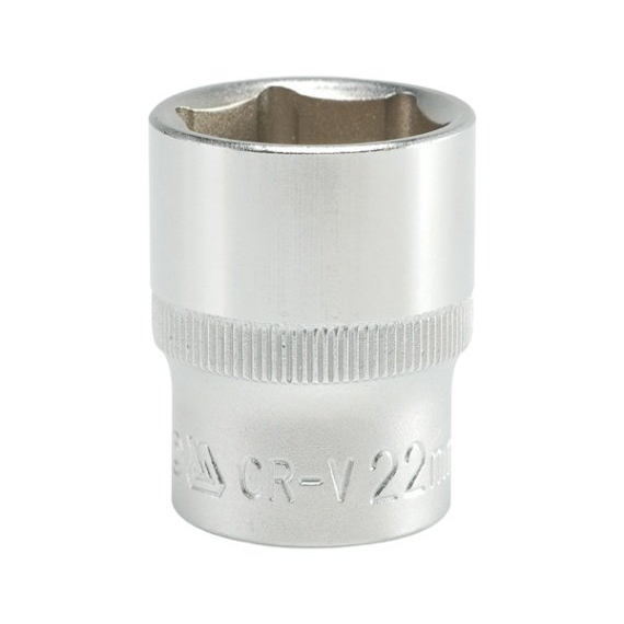 Galvutė 1/2", šešiakampė 22mm (YT-1215)