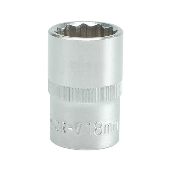 Galvutė dvylikakampė 1/2", 19mm (YT-1281) Galvutė dvylikakampė 1/2", 19mm (YT-1281)