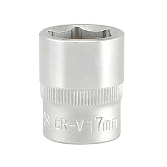Galvutė šešiakampė | 10 mm (3/8") | 17 mm (YТ-3812) Galvutė šešiakampė | 10 mm (3/8") | 17 mm (YТ-3812)