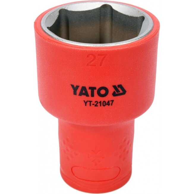 Galvutė izoliuota 27 mm, 1/2" VDE (YT-21047)