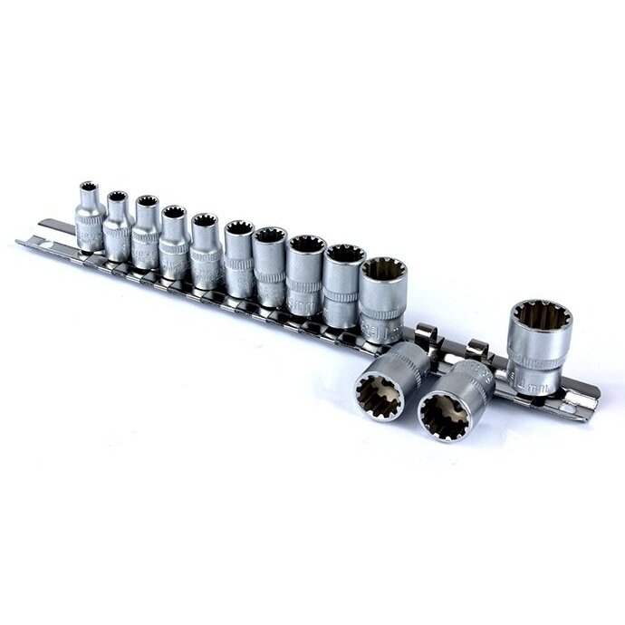 Galvučių rinkinys | Daugiafunkcinės | 6.3 mm (1/4") | 4-14 mm | 13 vnt. (KR144013) Galvučių rinkinys | Daugiafunkcinės | 6.3 mm (1/4") | 4-14 mm | 13 vnt. (KR144013)