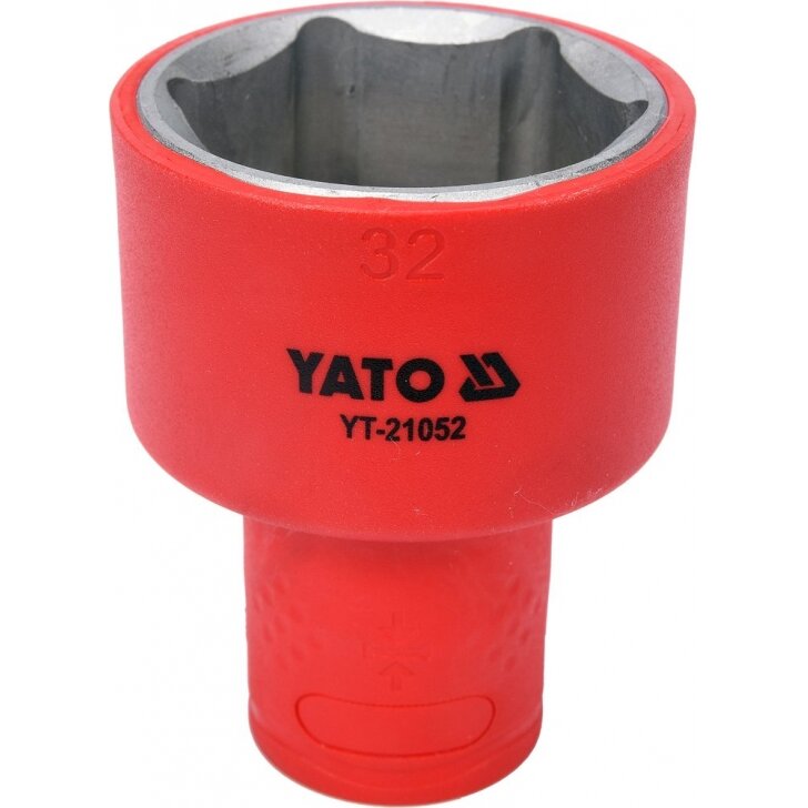 Galvutė izoliuota 32 mm, 1/2" VDE (YT-21052) Galvutė izoliuota 32 mm, 1/2" VDE (YT-21052)