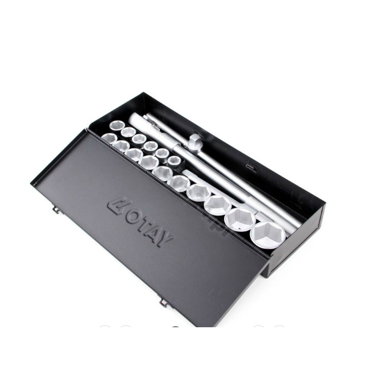 Galvučių ir raktų komplektas Yato, 20 mm (3/4"), 20 vnt. 1 Galvučių ir raktų komplektas Yato, 20 mm (3/4"), 20 vnt. 1