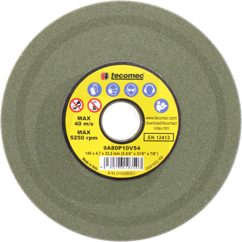 Galandimo diskas Tecomec 9A80P10V54, Ø 145 mm Galandimo diskas Tecomec 9A80P10V54, Ø 145 mm