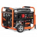 Benzininis generatorius DAEWOO GDA 9500DPE-3, 7.5 kW, + automatinio valdymo blokas ATS 15-400 GDA