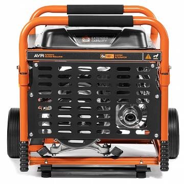 Benzininis generatorius DAEWOO GDA 9500DPE-3, 7.5 kW, + automatinio valdymo blokas ATS 15-400 GDA 2