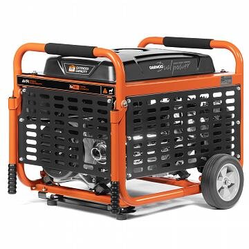 Benzininis generatorius DAEWOO GDA 9500DPE-3, 7.5 kW, + automatinio valdymo blokas ATS 15-400 GDA 3