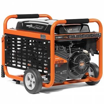 Benzininis generatorius DAEWOO GDA 9500DPE-3, 7.5 kW, + automatinio valdymo blokas ATS 15-400 GDA 5