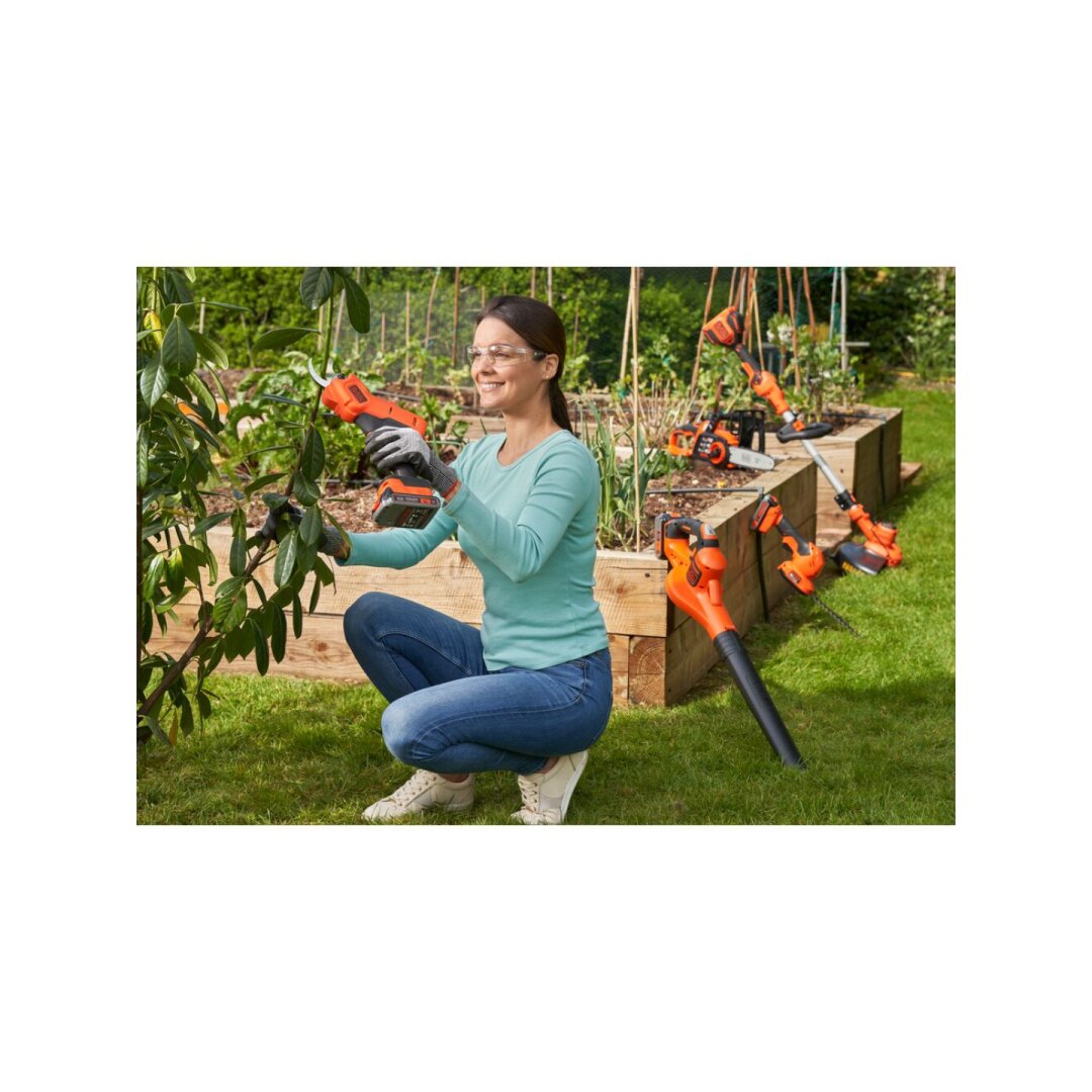 Genėtuvas, 1x2aH, 1a įkroviklis , BCPP18D1-QW, 1 X 2AH, Black&Decker 2 Genėtuvas, 1x2aH, 1a įkroviklis , BCPP18D1-QW, 1 X 2AH, Black&Decker 2