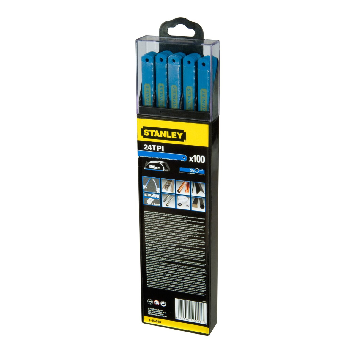 Gelęžtė BI-METAL 300 mm 24TPI, Stanley 1 Gelęžtė BI-METAL 300 mm 24TPI, Stanley 1