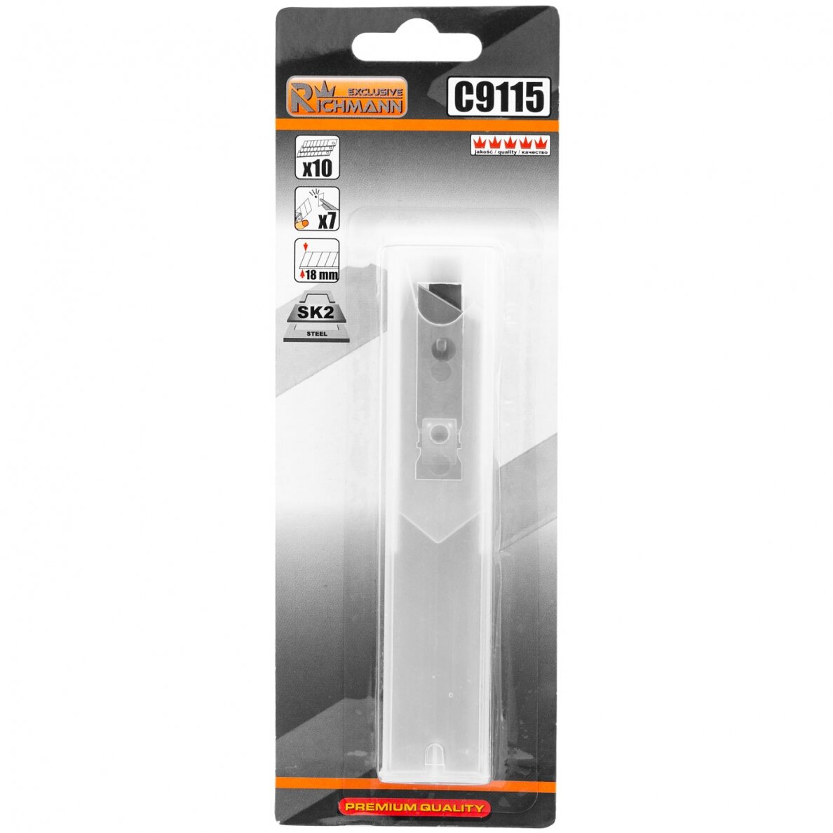 Geležtė SK2 PRO „RICHMANN" 18 mm Geležtė SK2 PRO „RICHMANN" 18 mm