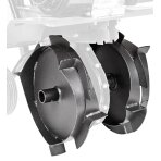 Geležiniai ratai su ašimis CEDRUS kultivatoriui GL07 Geležiniai ratai su ašimis CEDRUS kultivatoriui GL07