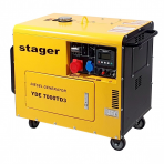 Generatorius dyzelinis STAGER YDE7000TD3 6,3 kW, 400 V