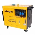 Generatorius dyzelinis STAGER YDE7000TD3 5.0kVA, 230V