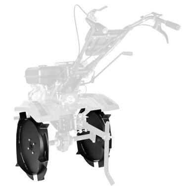 Geležiniai ratai CEDRUS kultivatoriui GL06 1 Geležiniai ratai CEDRUS kultivatoriui GL06 1