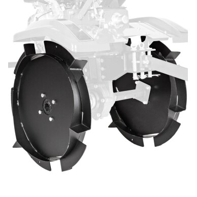 Geležiniai ratai CEDRUS kultivatoriui GL06